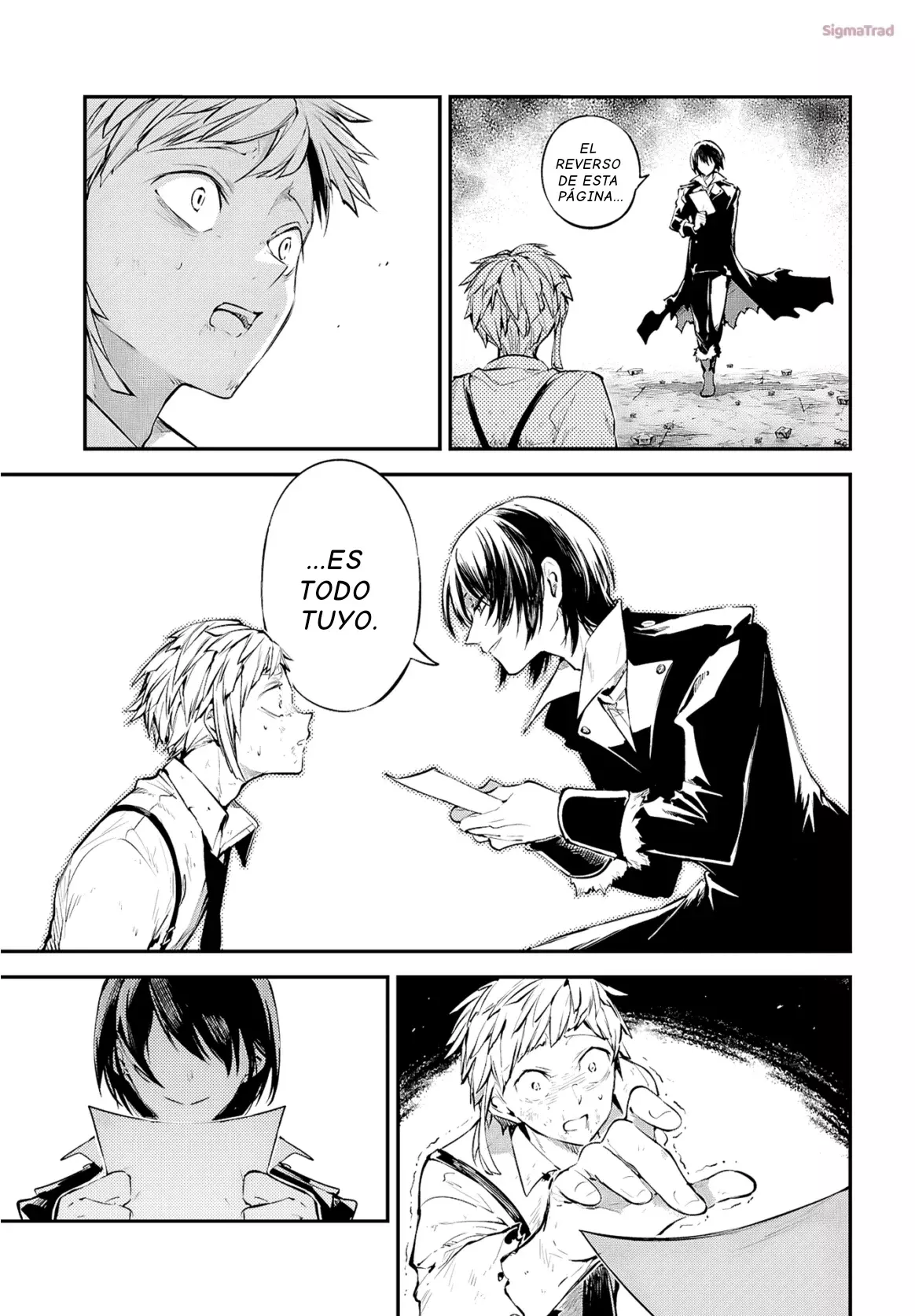 Bungou Stray Dogs capítulo 121 página 4