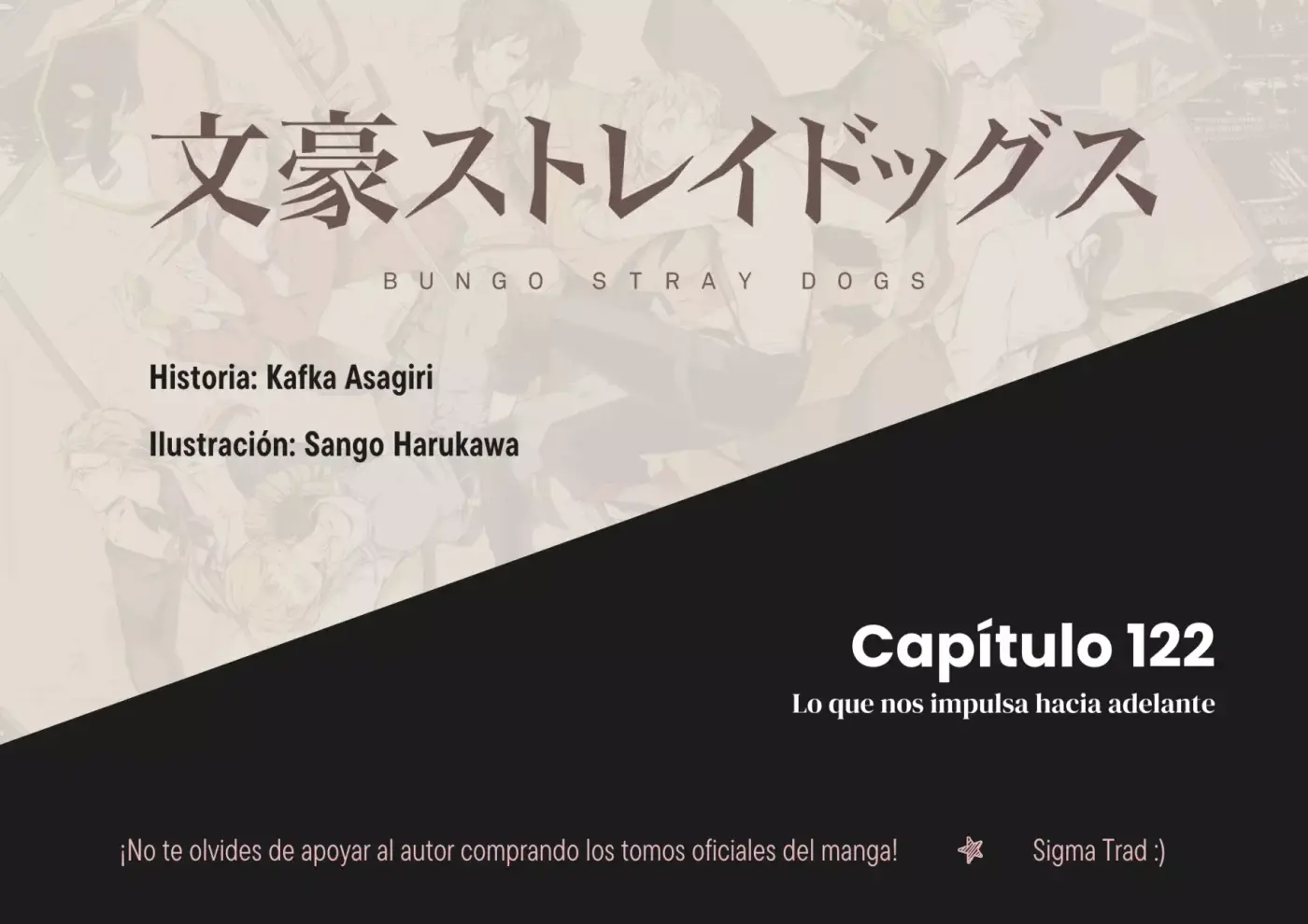 Bungou Stray Dogs capítulo 122 página 1