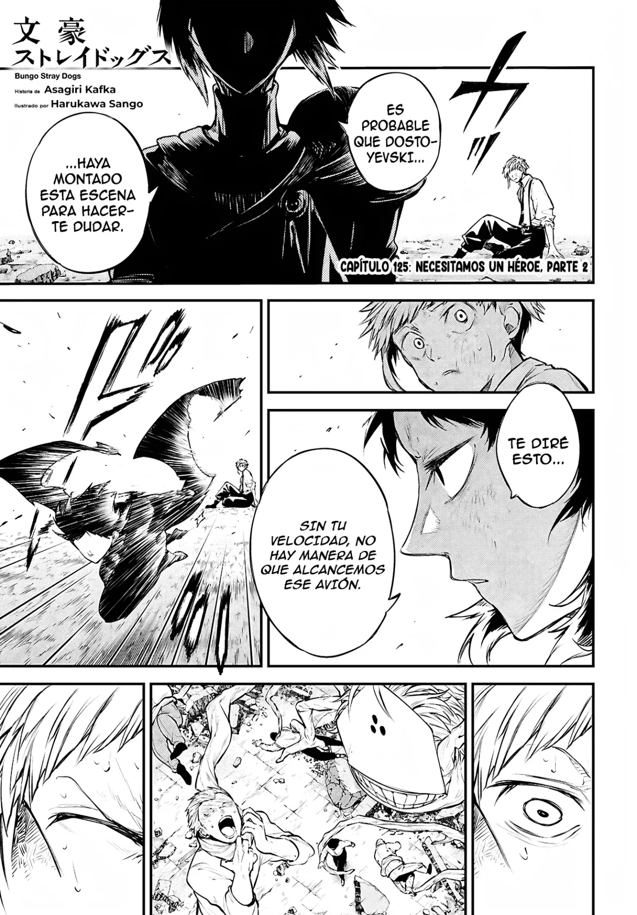 Bungou Stray Dogs capítulo 125.5 página 2