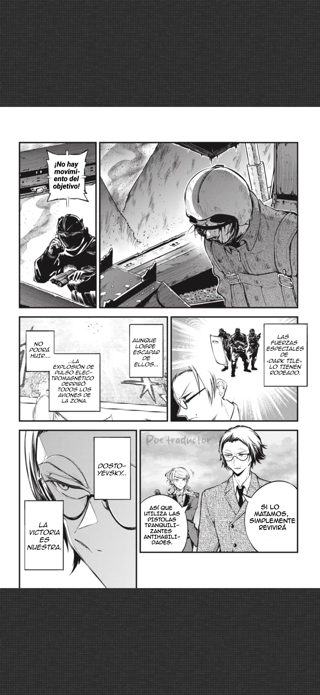 Bungou Stray Dogs capítulo 127 página 3