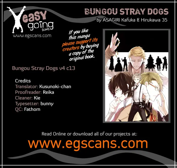 Bungou Stray Dogs capítulo 13 página 4