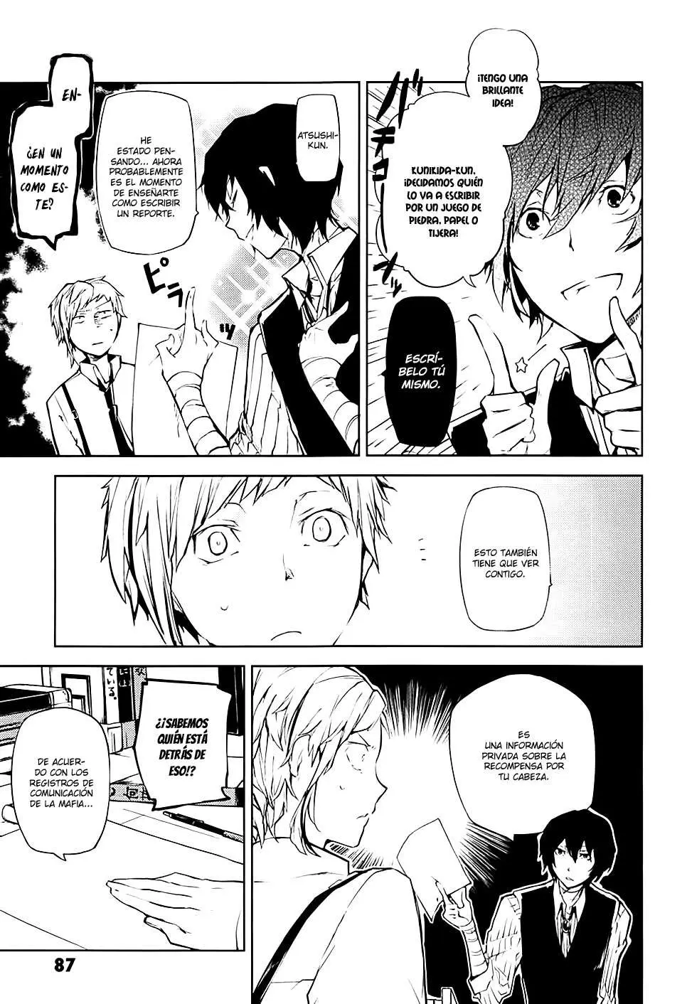 Bungou Stray Dogs capítulo 15 página 10