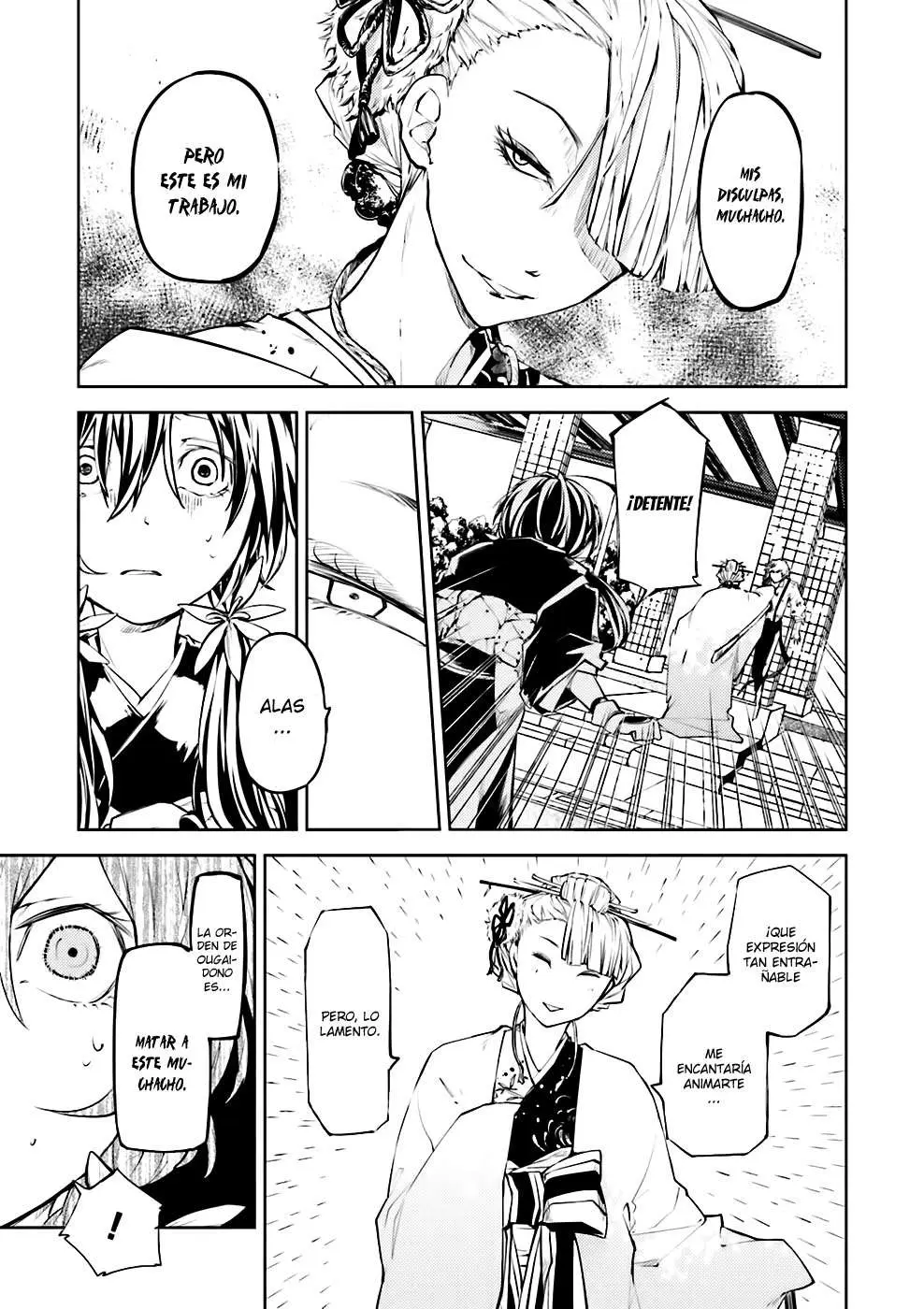 Bungou Stray Dogs capítulo 18 página 8
