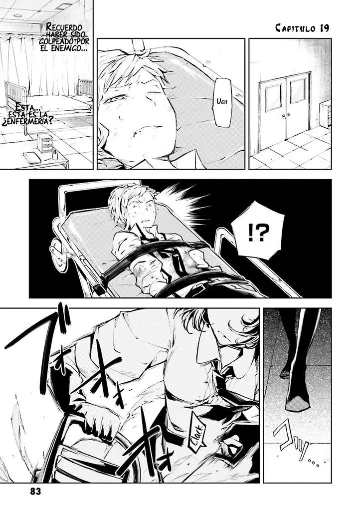 Bungou Stray Dogs capítulo 19 página 3