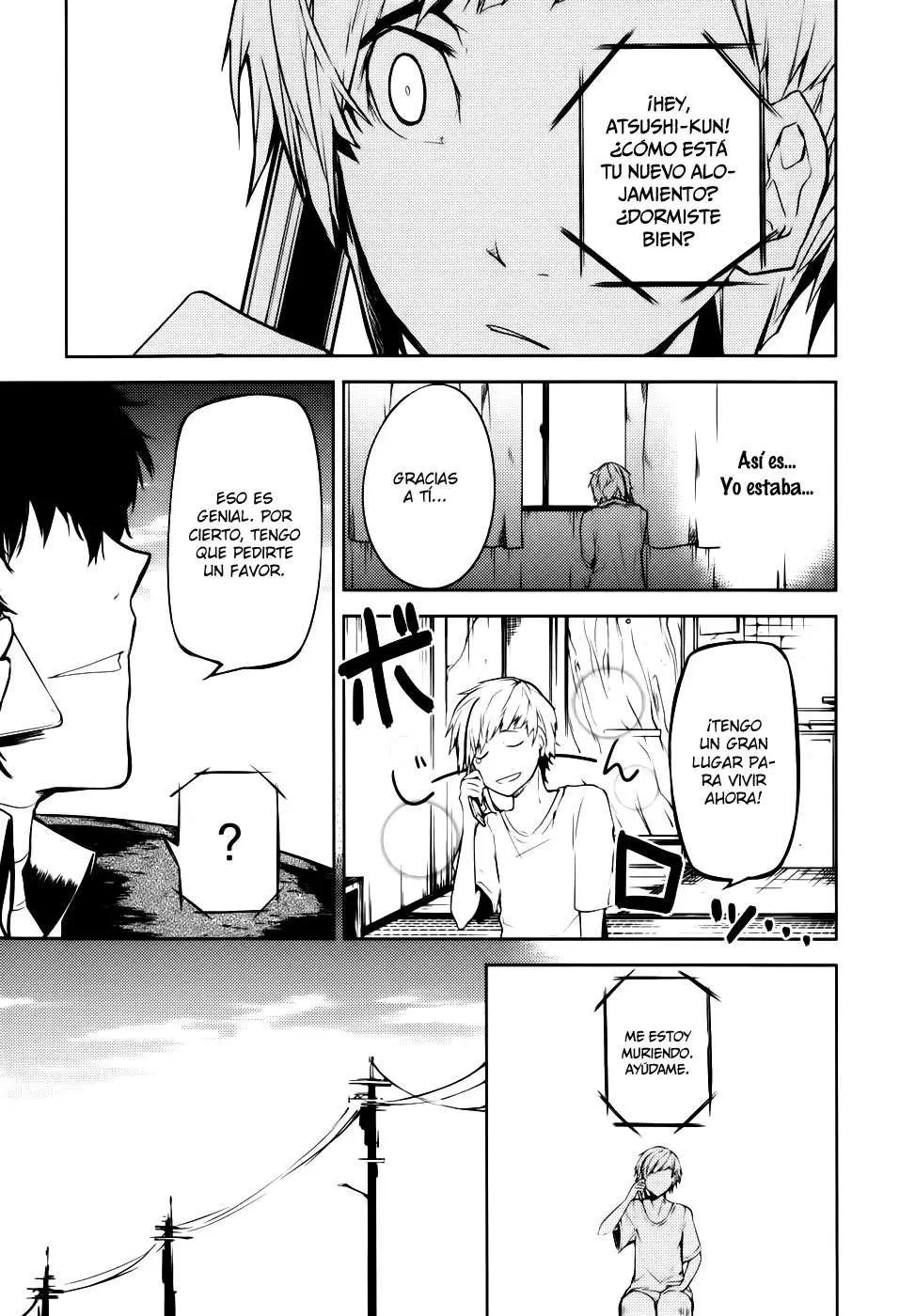 Bungou Stray Dogs capítulo 2 página 9
