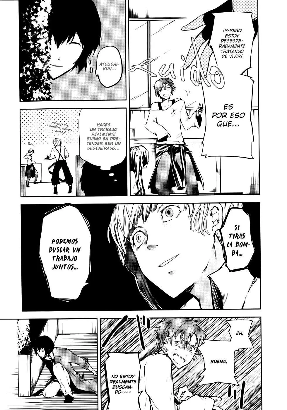 Bungou Stray Dogs capítulo 2 página 27
