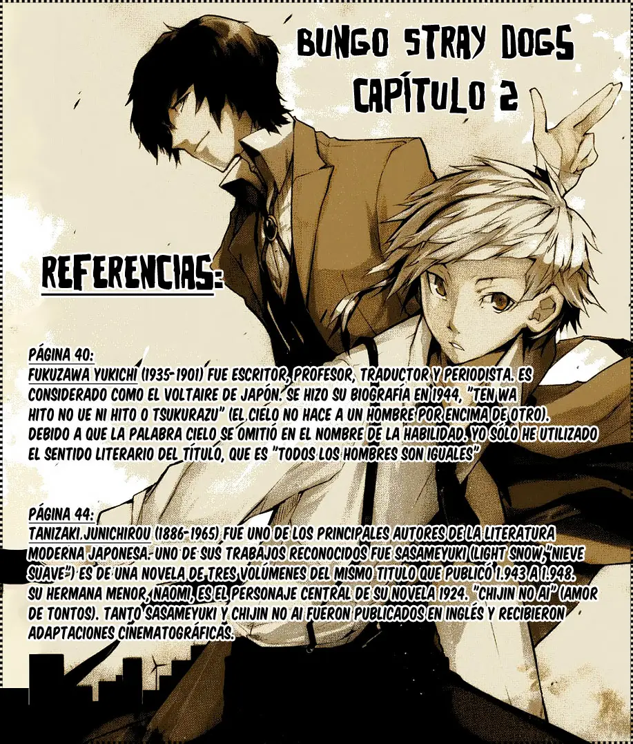 Bungou Stray Dogs capítulo 2 página 51