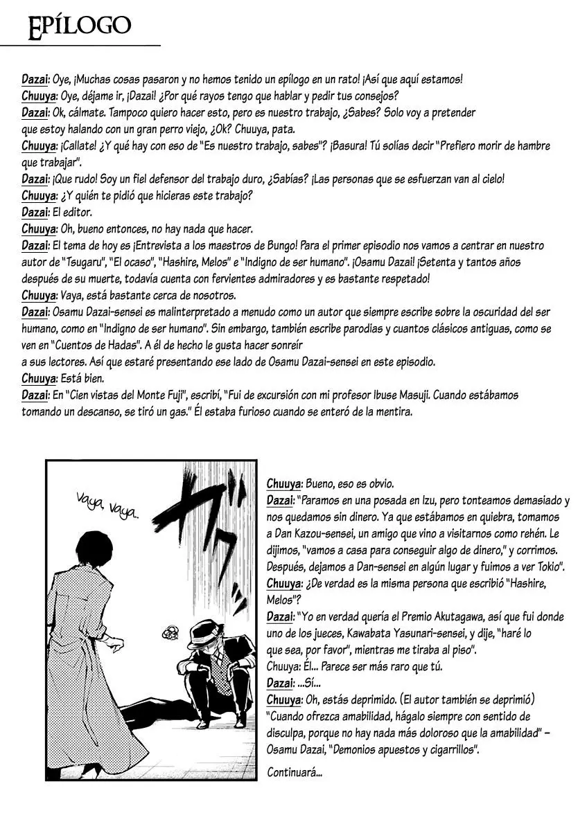 Bungou Stray Dogs capítulo 20.5 página 6