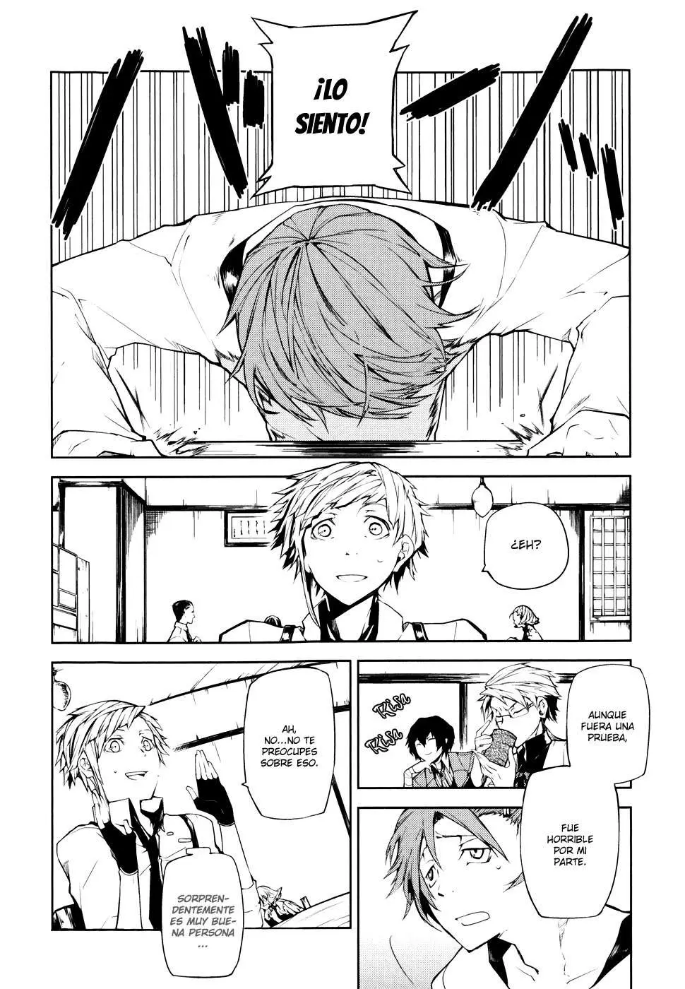 Bungou Stray Dogs capítulo 3 página 6