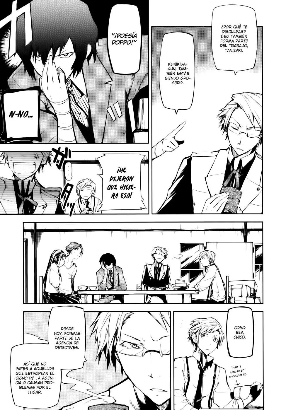 Bungou Stray Dogs capítulo 3 página 7