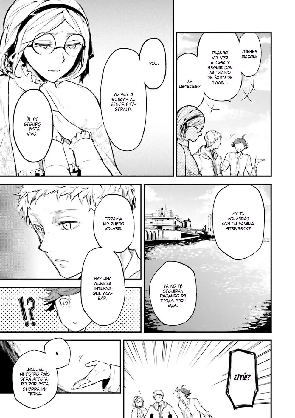 Bungou Stray Dogs capítulo 37 página 8