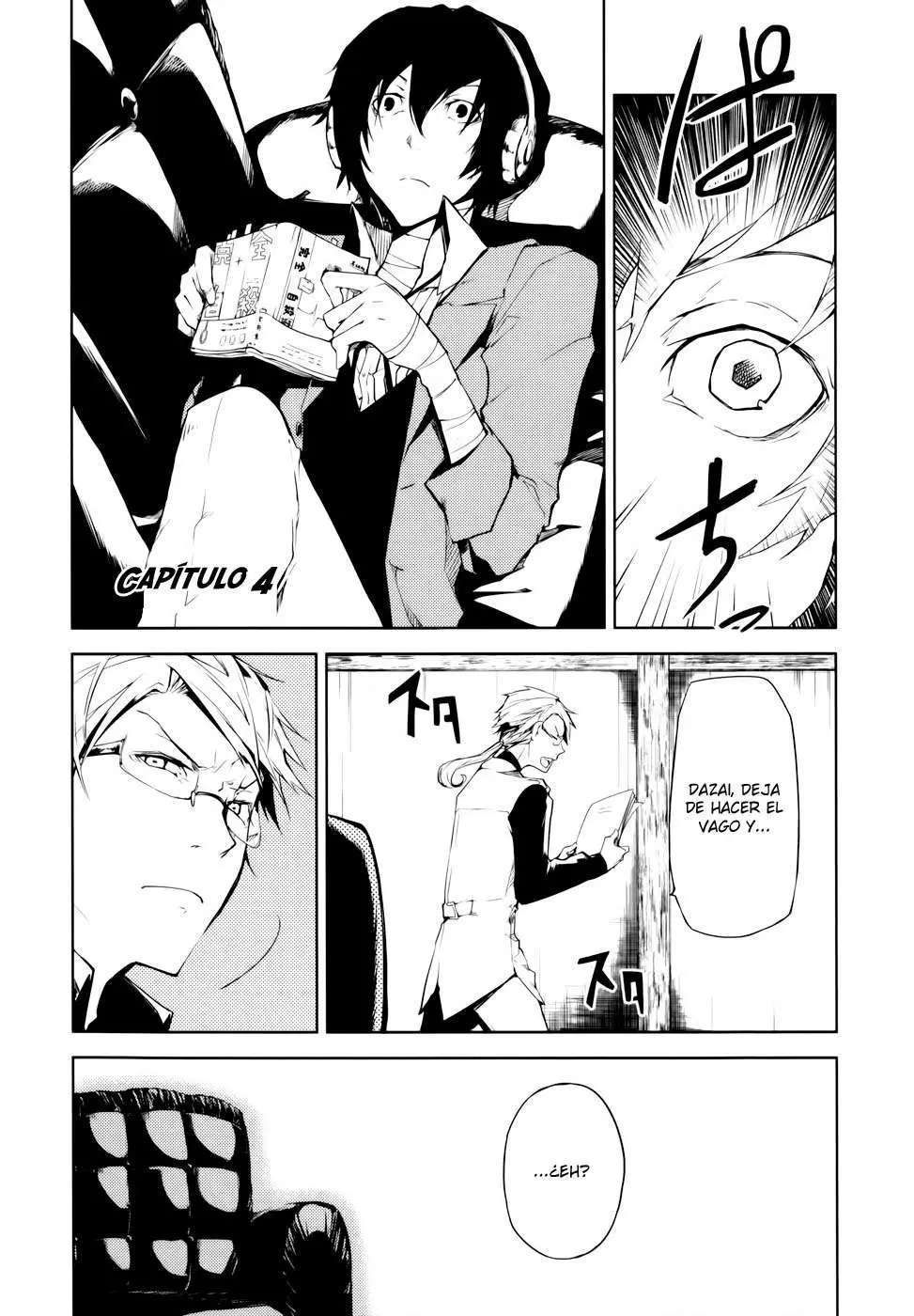 Bungou Stray Dogs capítulo 4 página 5