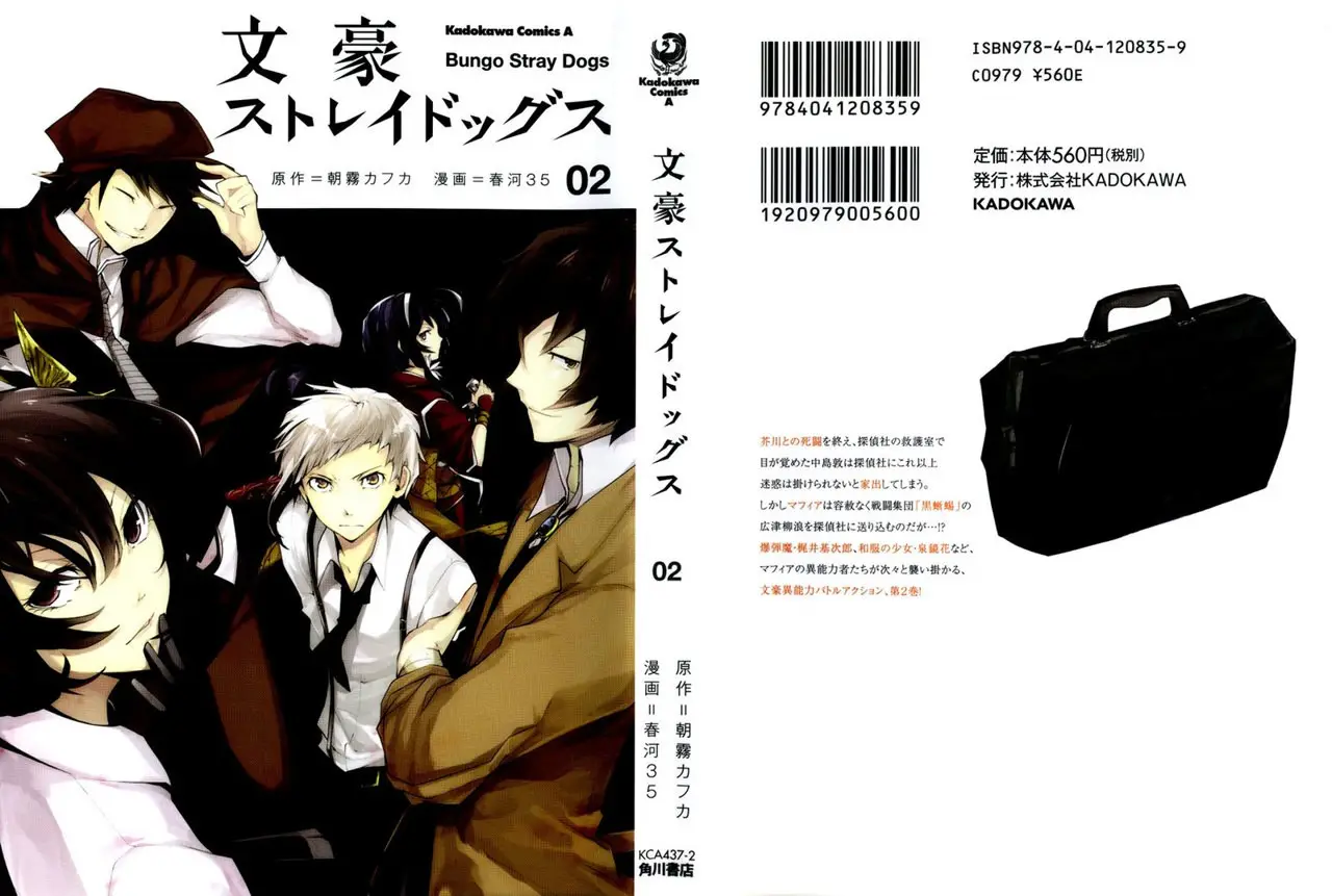 Bungou Stray Dogs capítulo 5 página 5