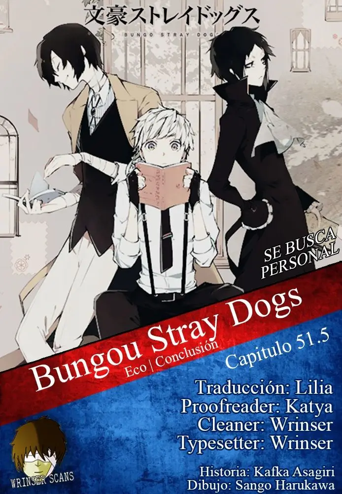 Bungou Stray Dogs capítulo 51.5 página 1