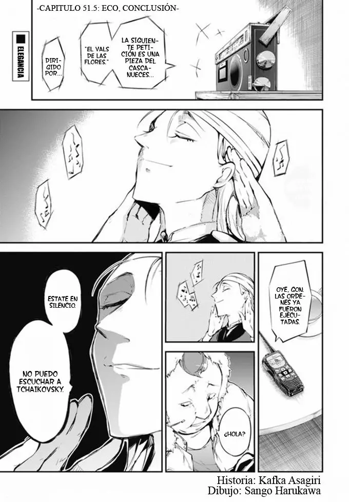 Bungou Stray Dogs capítulo 51.5 página 2