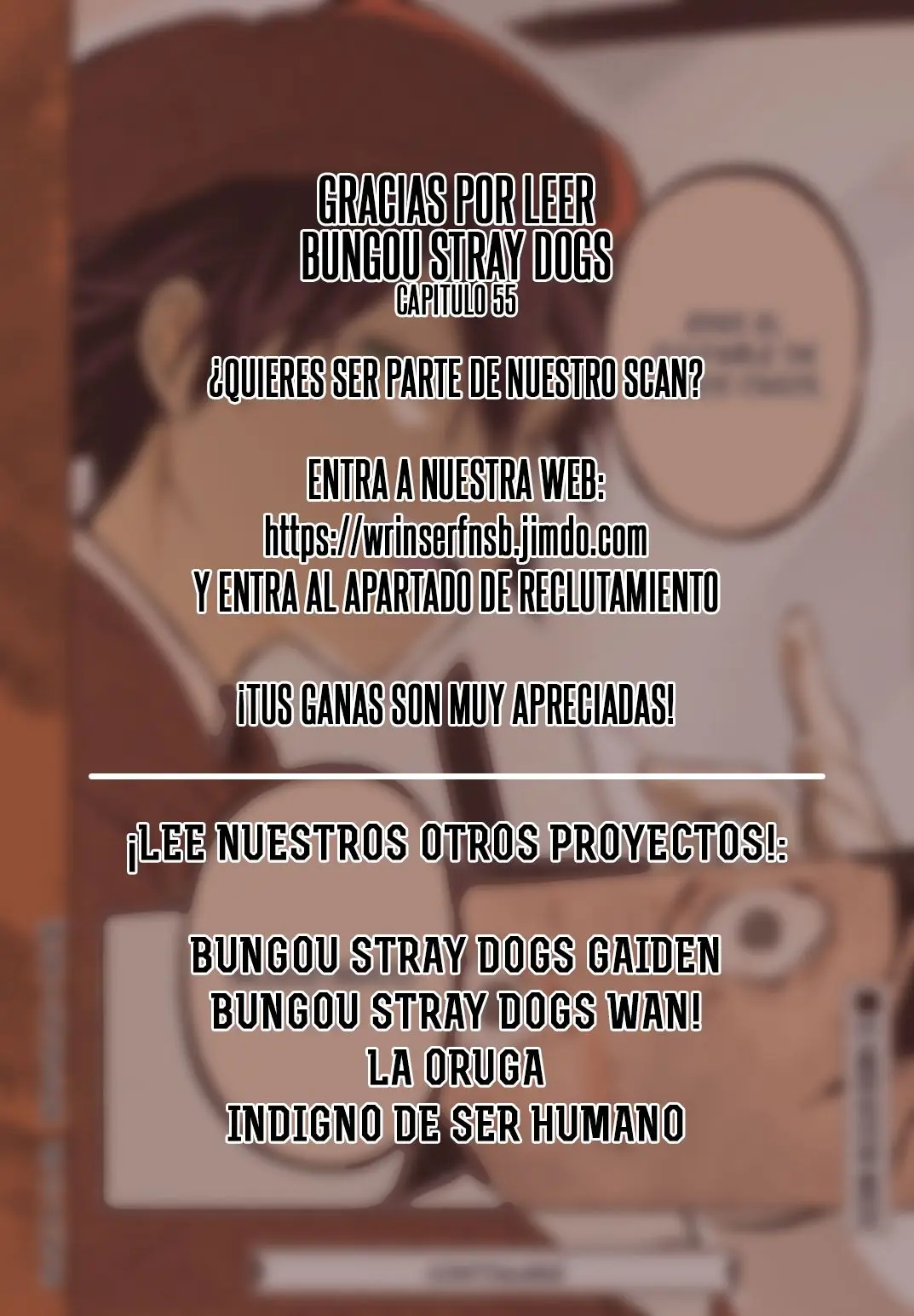 Bungou Stray Dogs capítulo 55 página 40