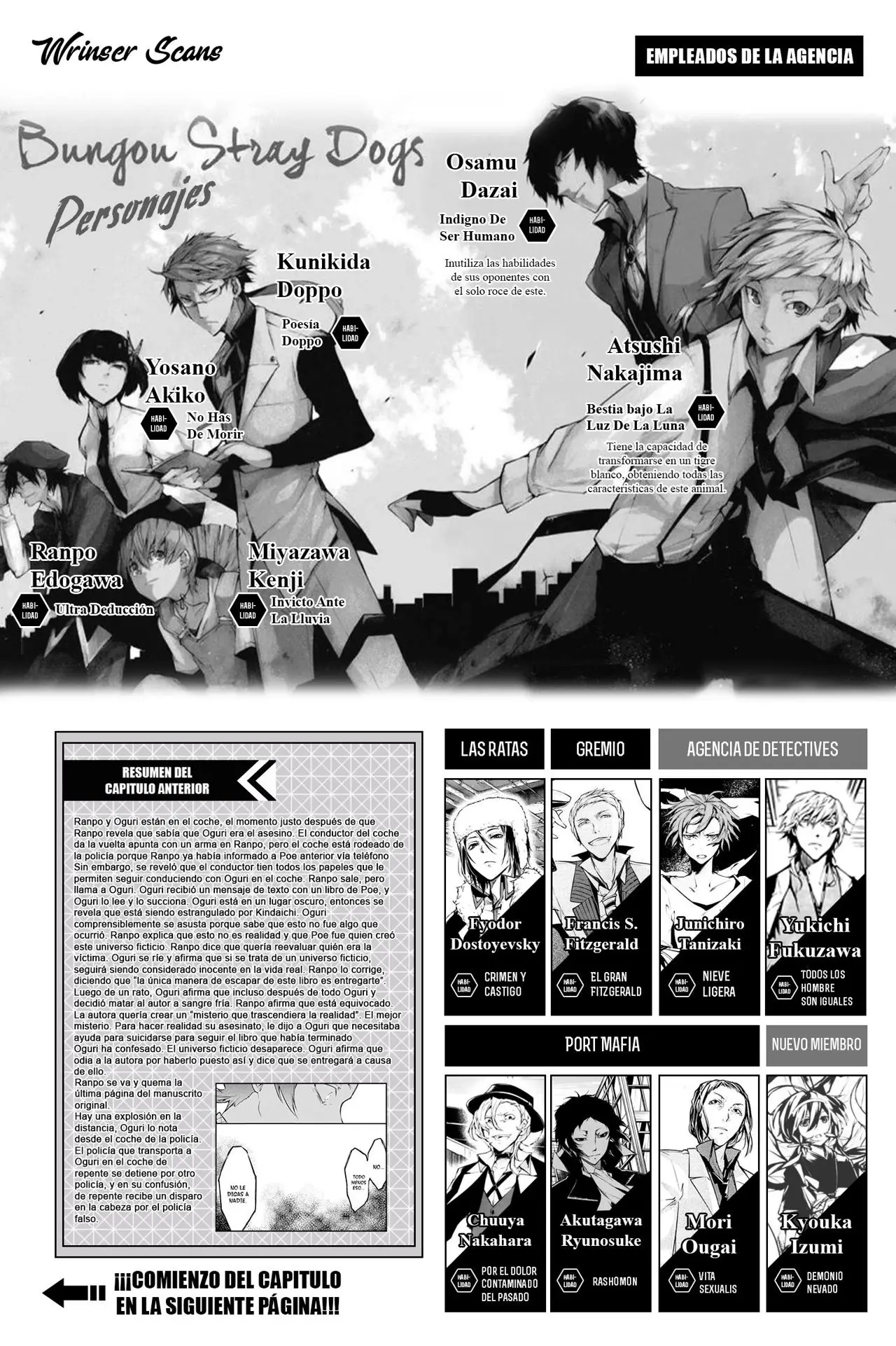 Bungou Stray Dogs capítulo 57 página 2