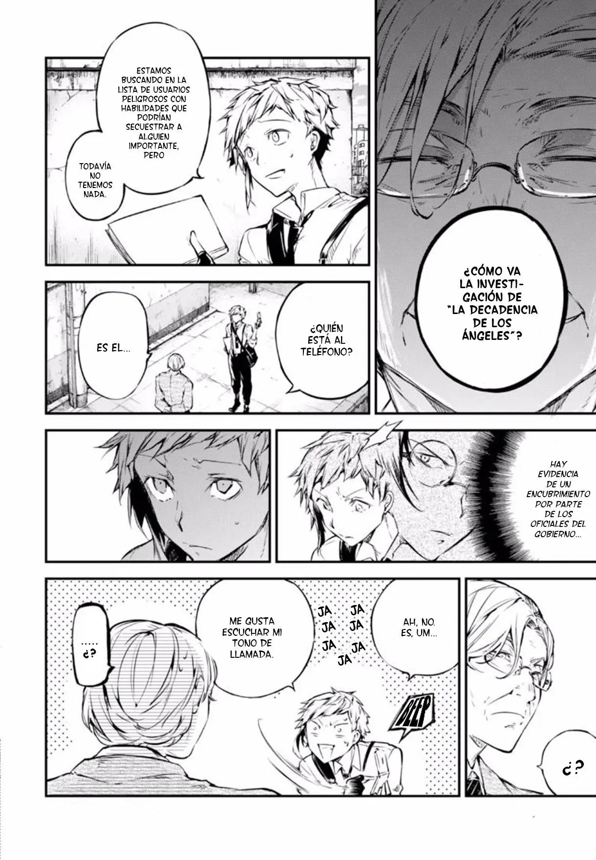Bungou Stray Dogs capítulo 57 página 28