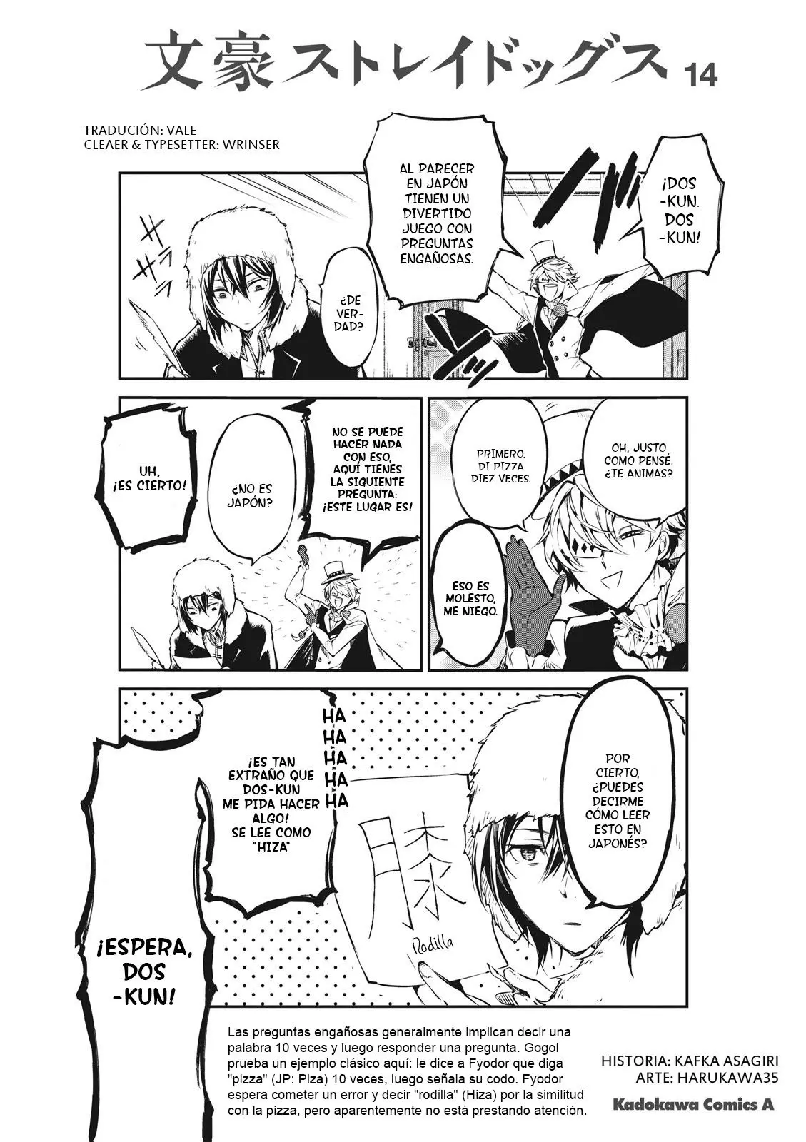 Bungou Stray Dogs capítulo 58.5 página 24