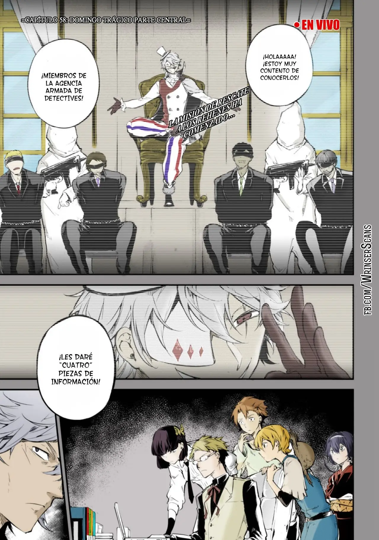Bungou Stray Dogs capítulo 58 página 2
