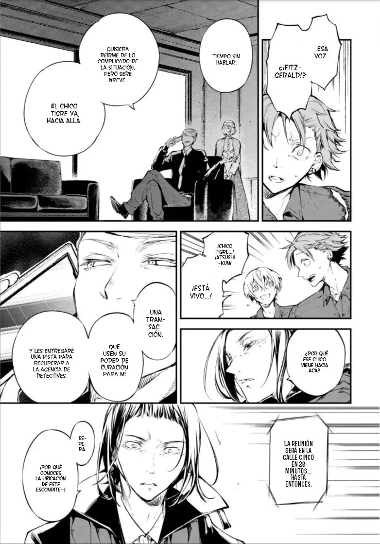 Bungou Stray Dogs capítulo 65 página 10
