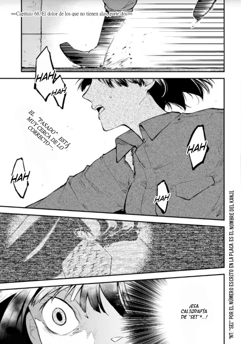 Bungou Stray Dogs capítulo 68 página 2