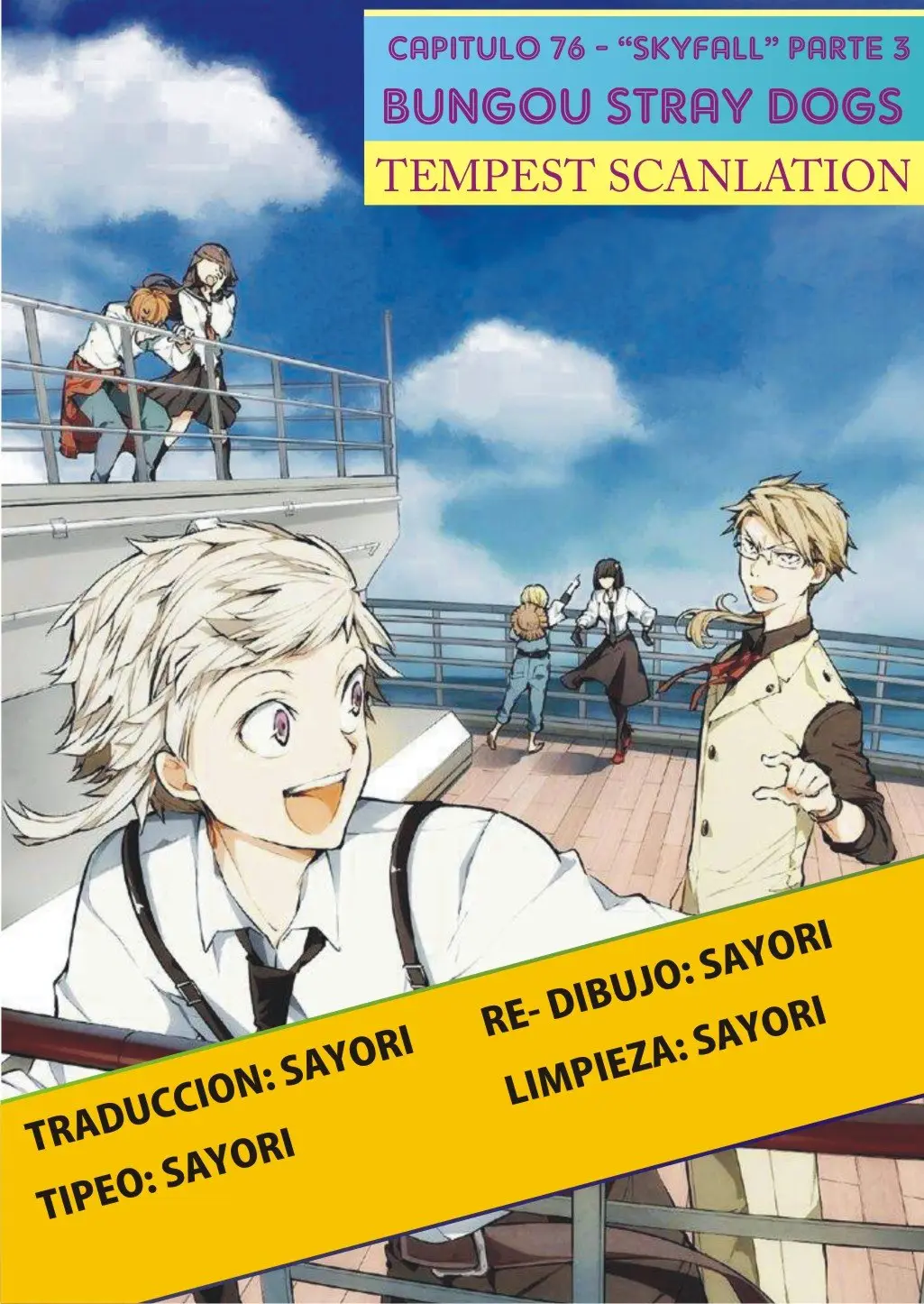 Bungou Stray Dogs capítulo 76 página 1