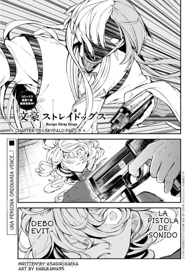 Bungou Stray Dogs capítulo 76 página 2