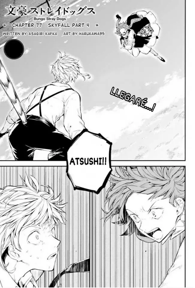 Bungou Stray Dogs capítulo 77 página 2