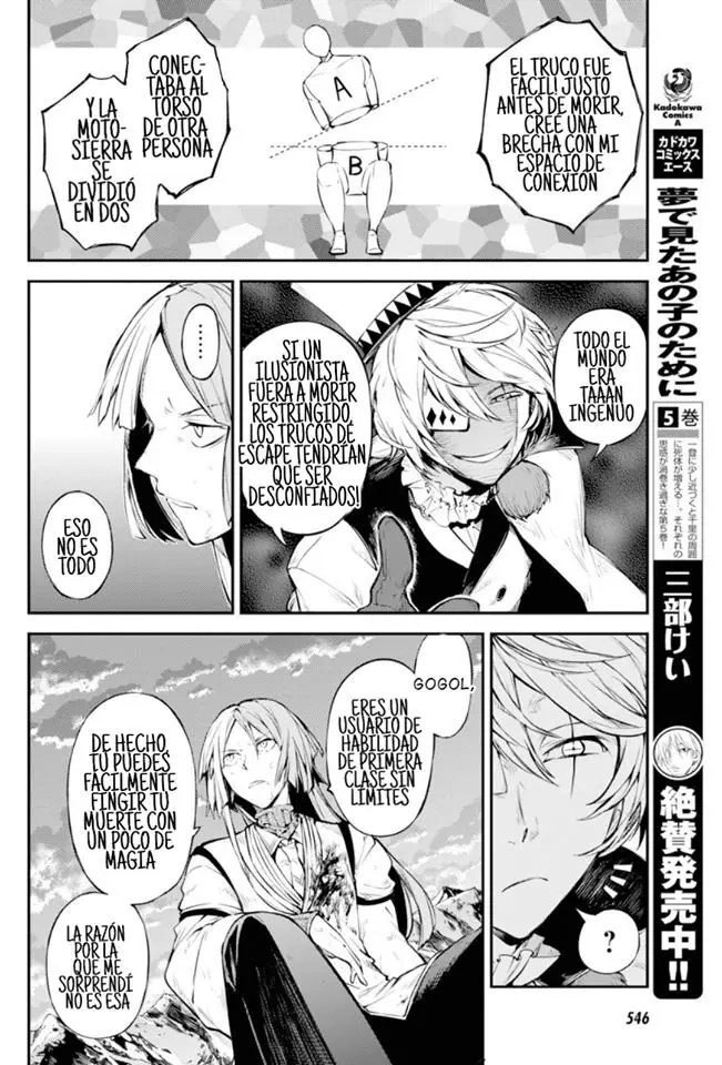 Bungou Stray Dogs capítulo 78 página 29