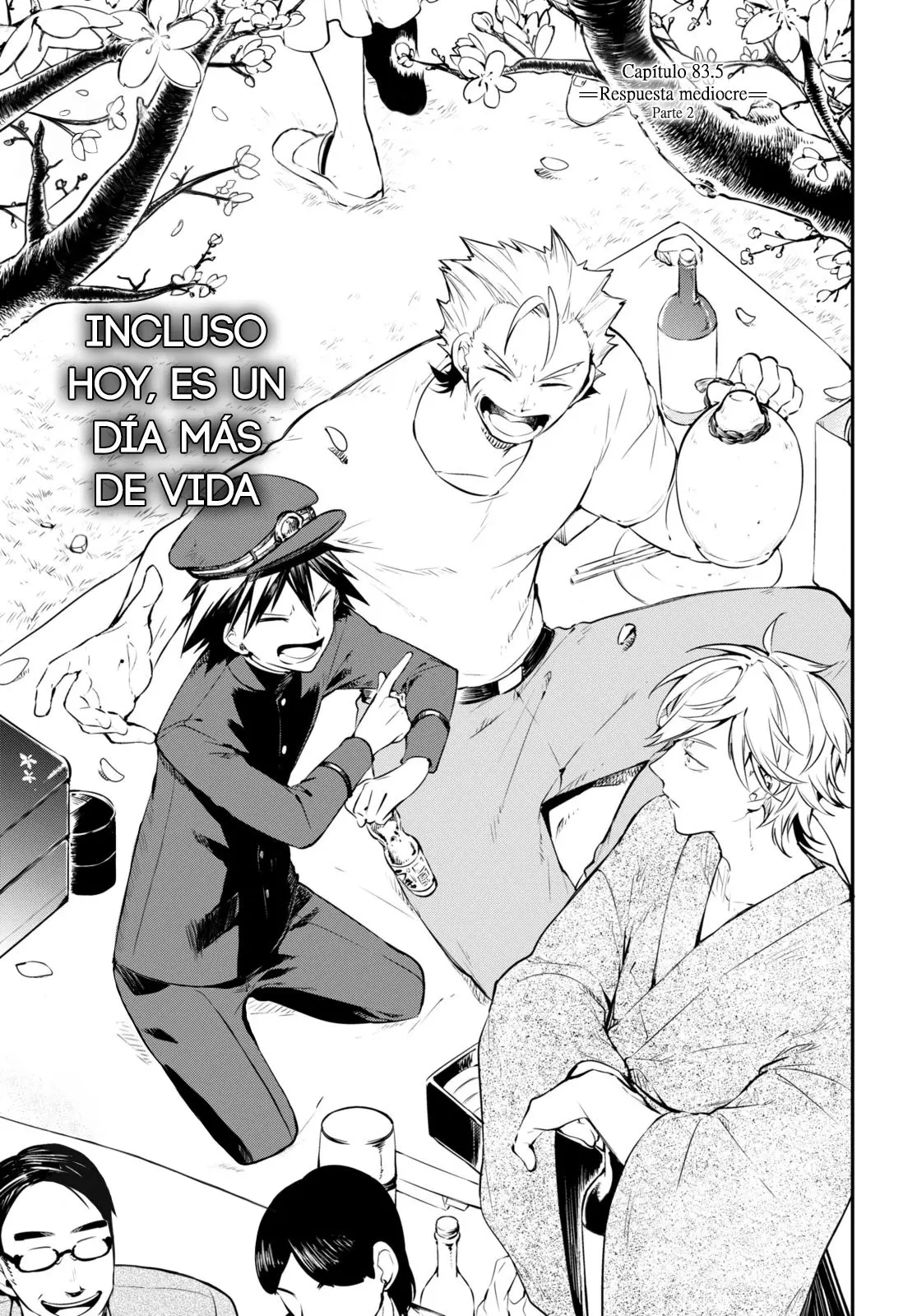 Bungou Stray Dogs capítulo 83.5 página 2