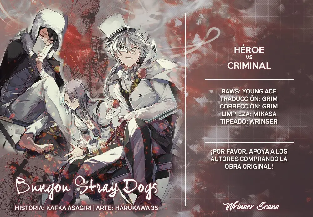 Bungou Stray Dogs capítulo 84 página 1