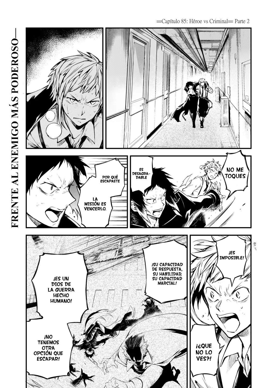 Bungou Stray Dogs capítulo 85 página 2
