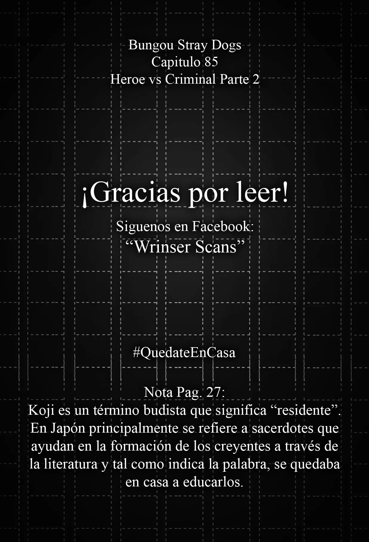 Bungou Stray Dogs capítulo 85 página 30