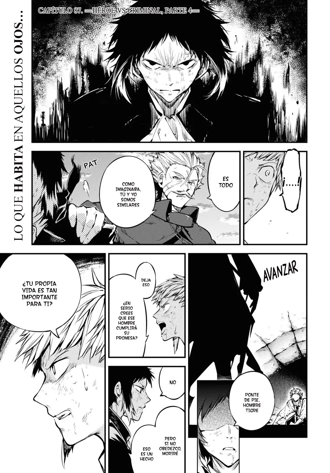 Bungou Stray Dogs capítulo 87 página 3