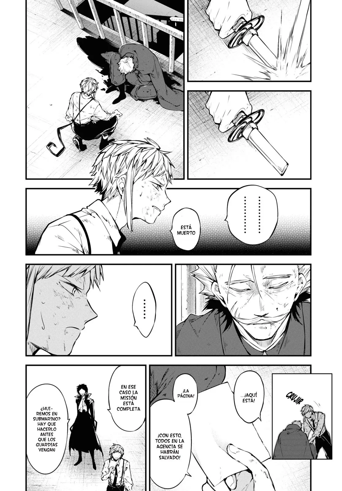 Bungou Stray Dogs capítulo 87 página 14