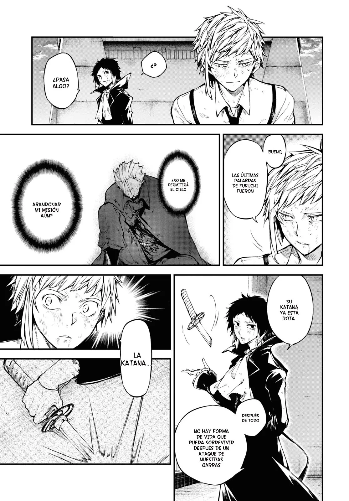 Bungou Stray Dogs capítulo 87 página 15