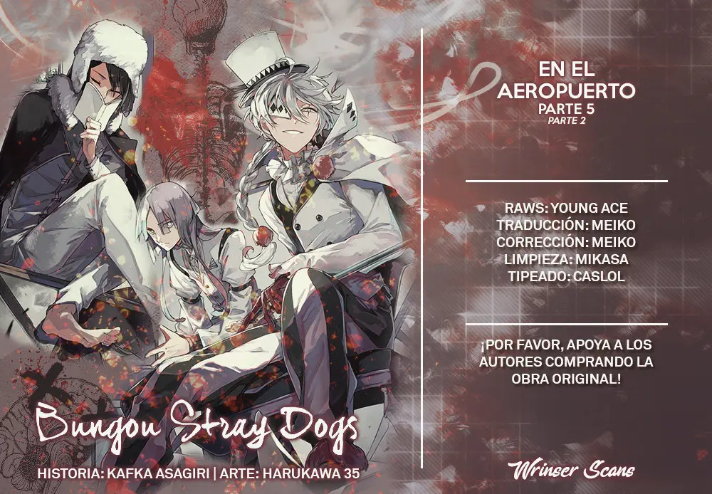Bungou Stray Dogs capítulo 95.5 página 1