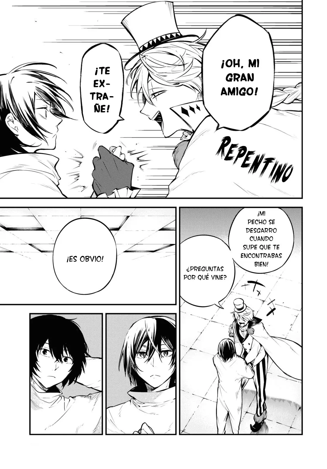 Bungou Stray Dogs capítulo 95.5 página 4