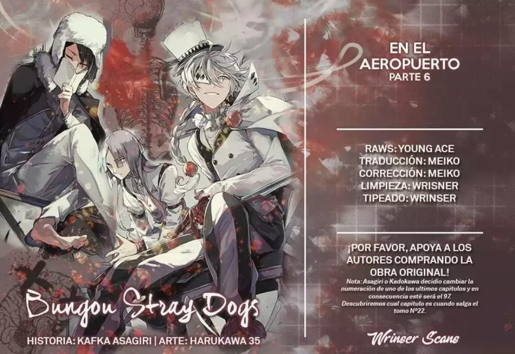 Bungou Stray Dogs capítulo 96 página 1
