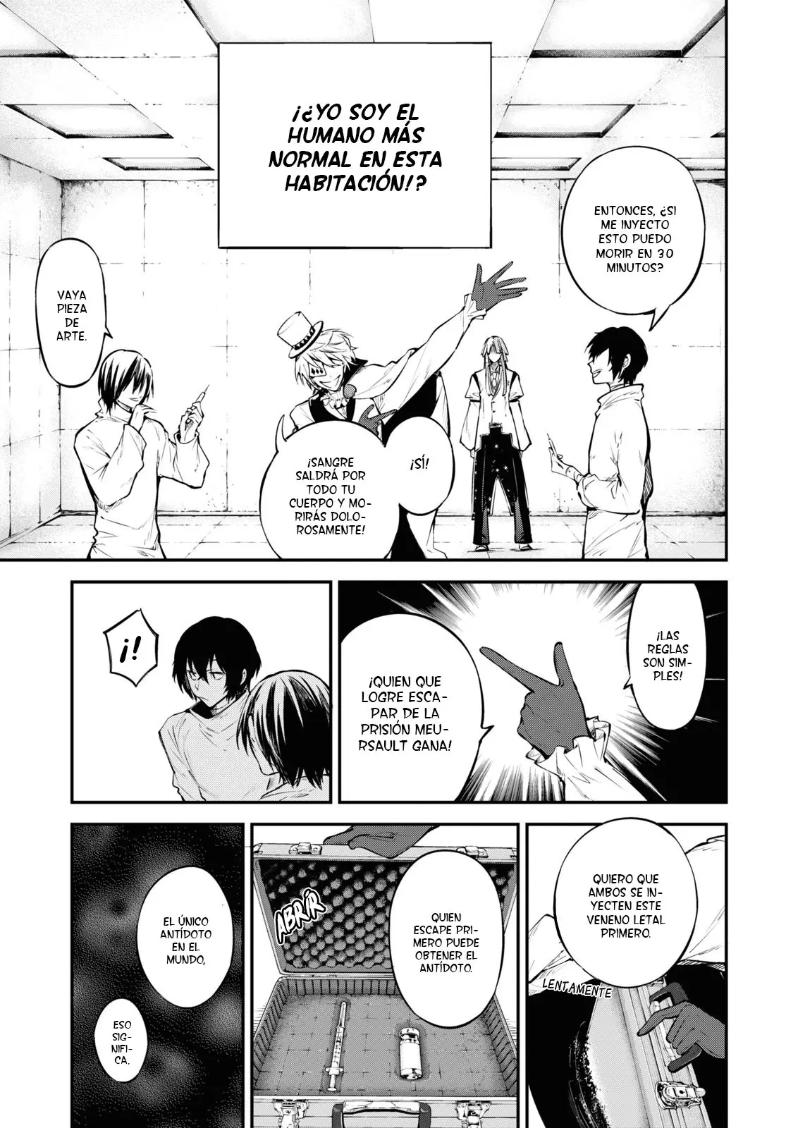 Bungou Stray Dogs capítulo 97 página 6