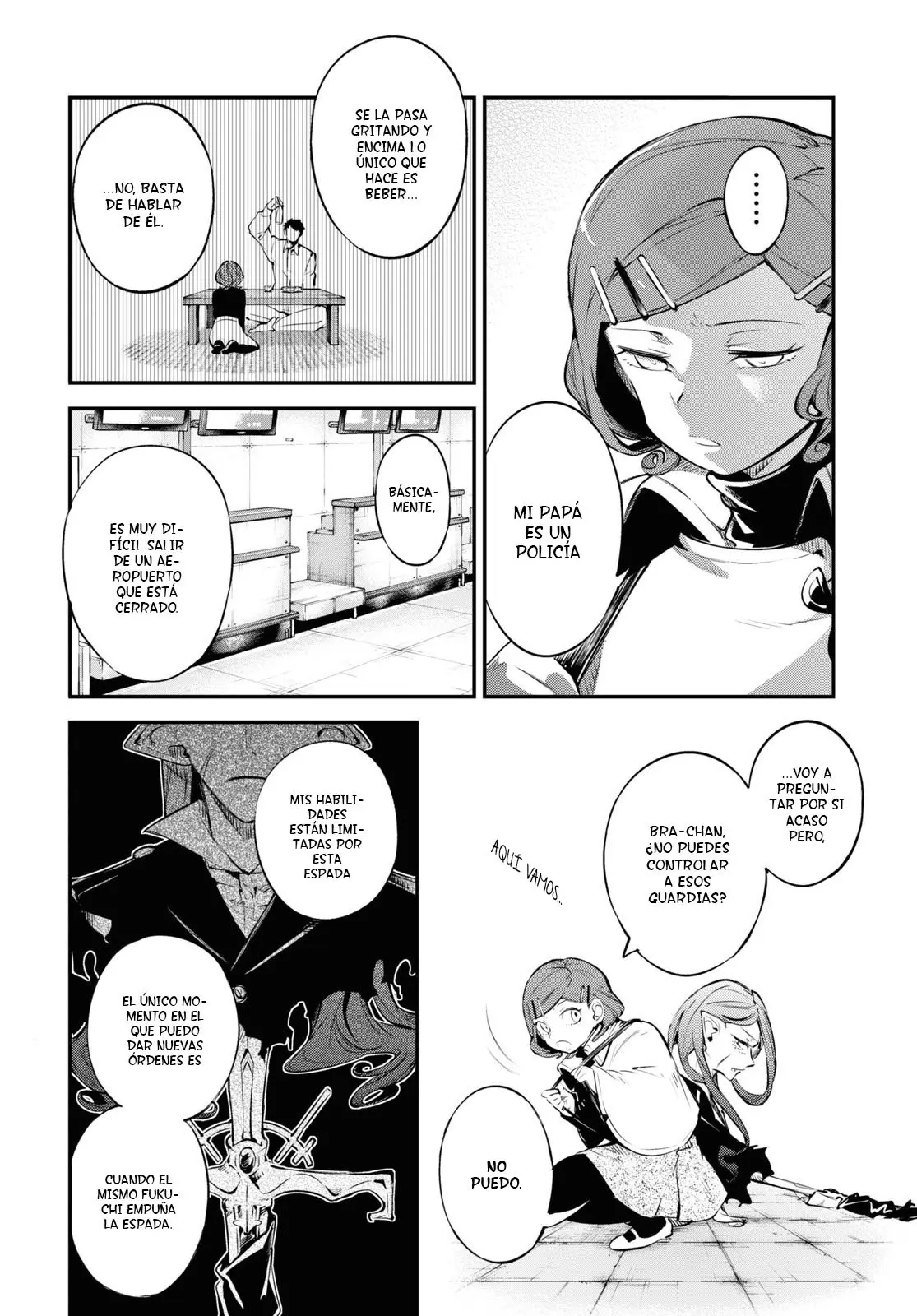 Bungou Stray Dogs capítulo 98 página 3