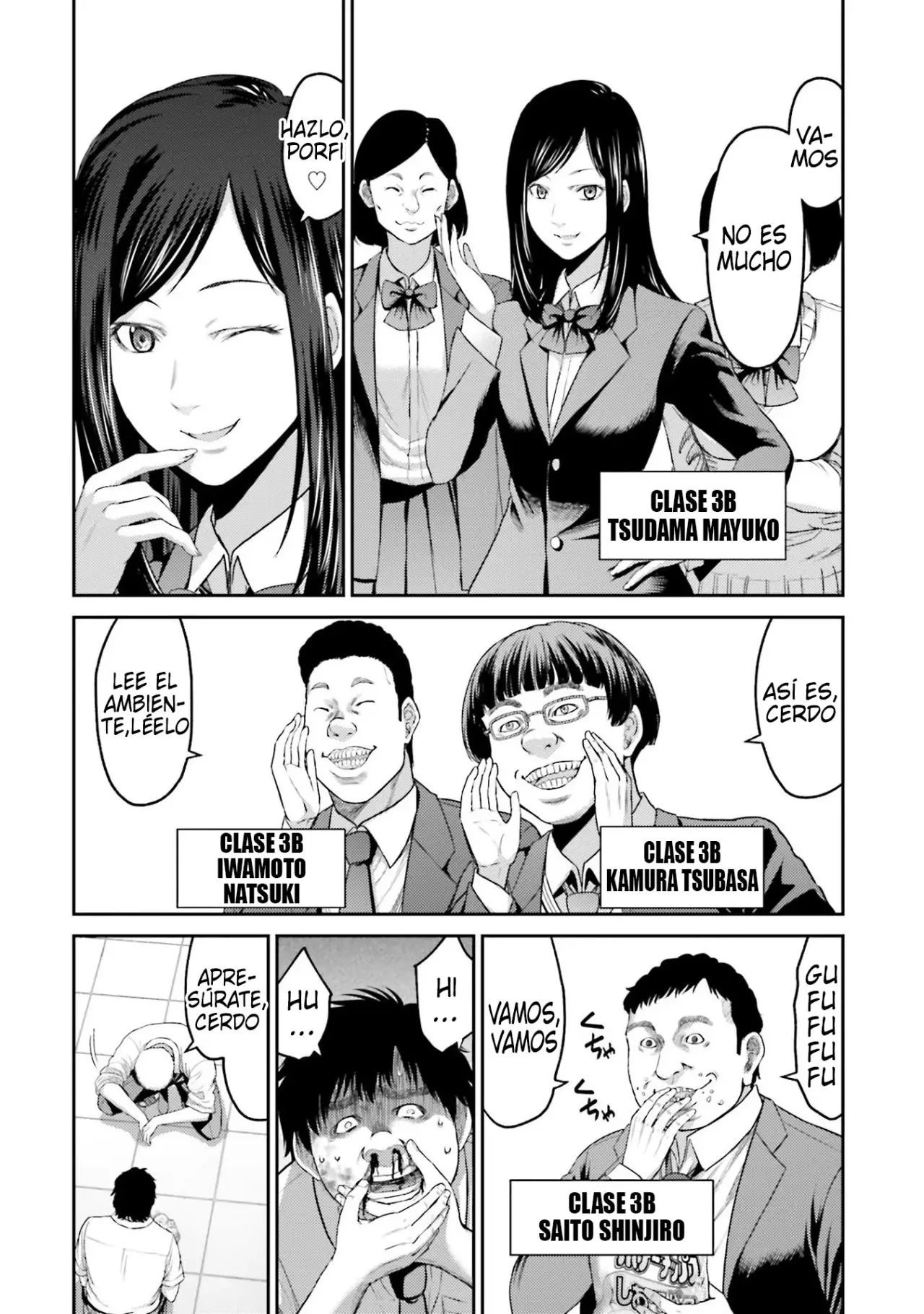 Buta no fukushu capítulo 1 página 8