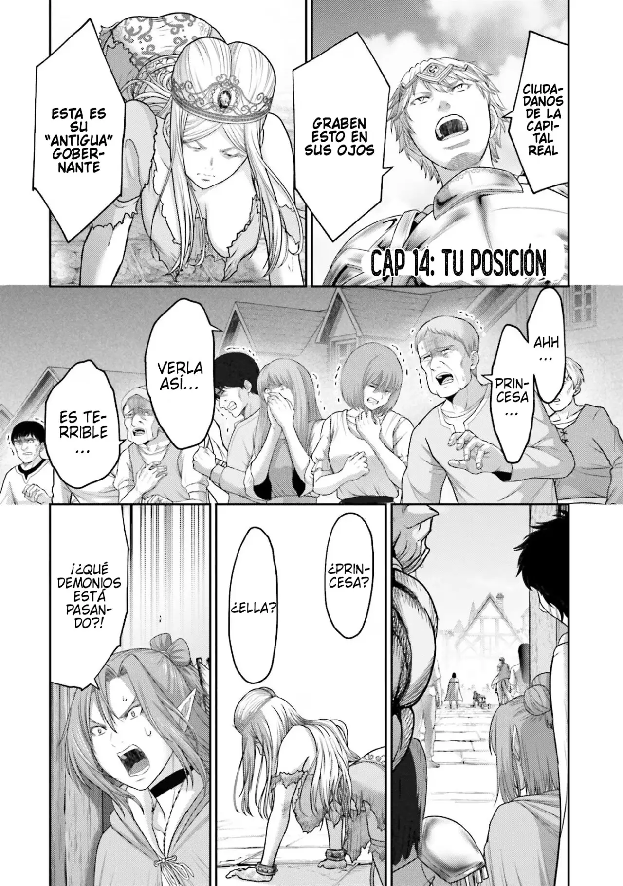 Buta no fukushu capítulo 14 página 1