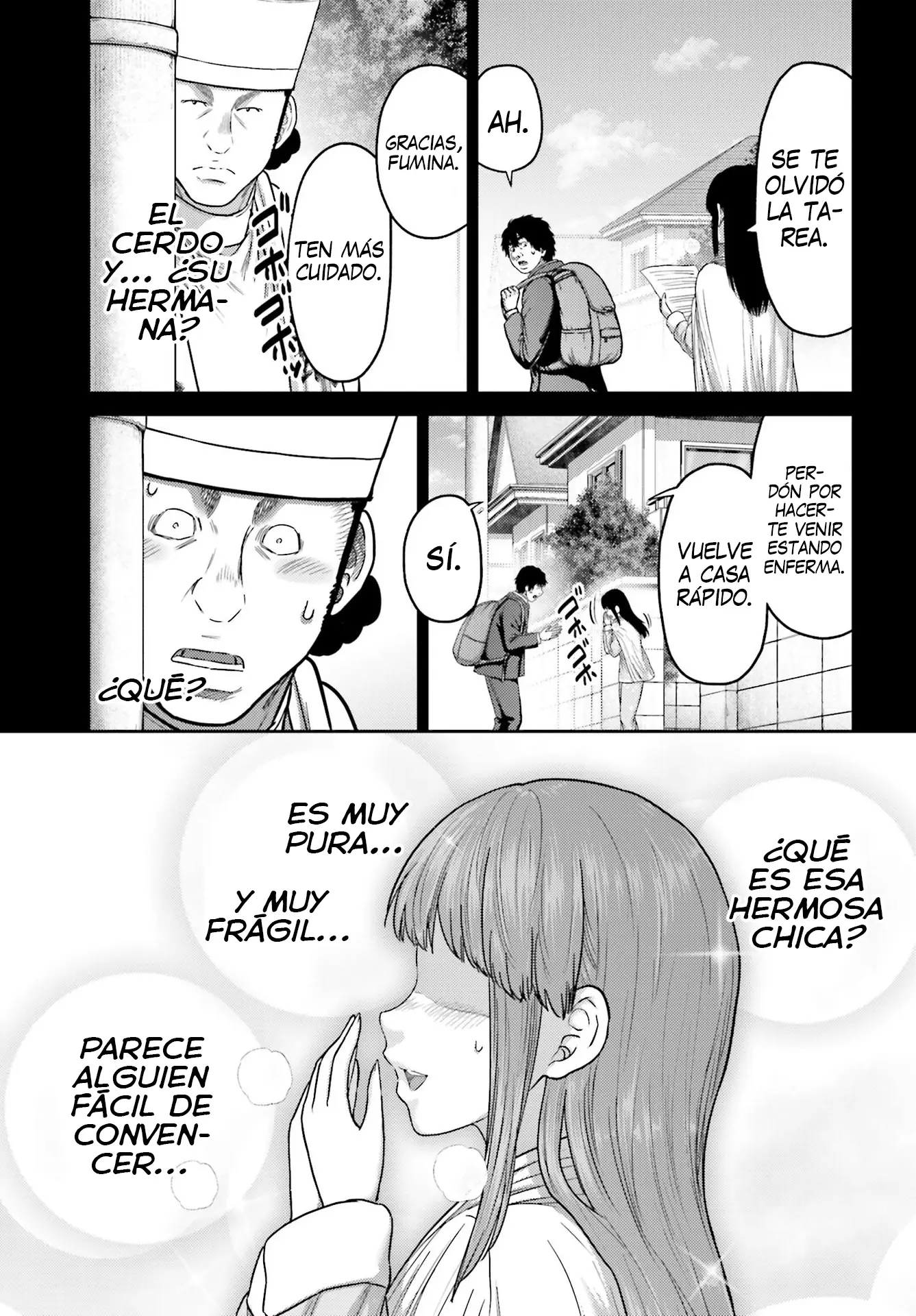 Buta no fukushu capítulo 38 página 9