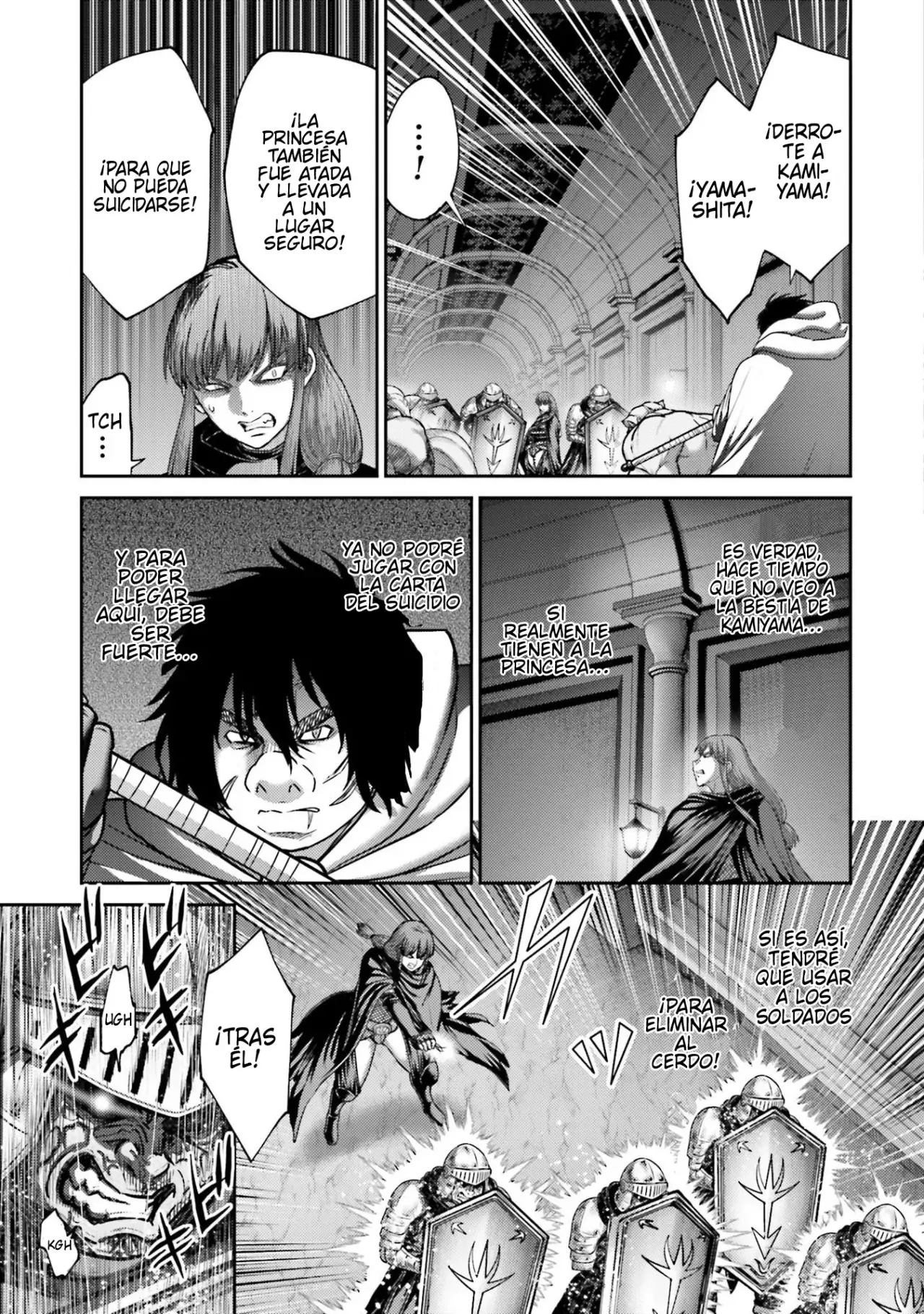 Buta no fukushu capítulo 47 página 15