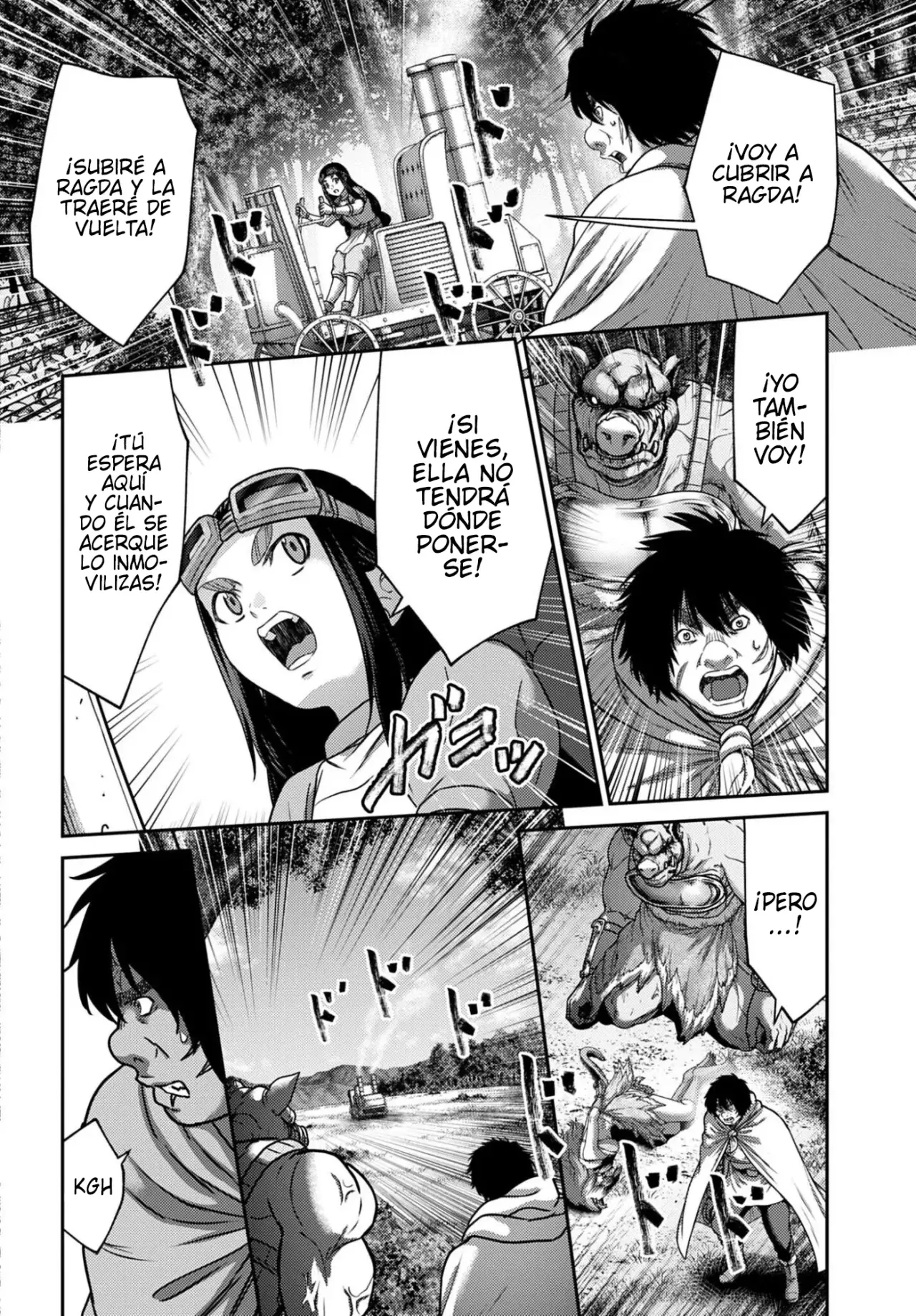 Buta no fukushu capítulo 58 página 10