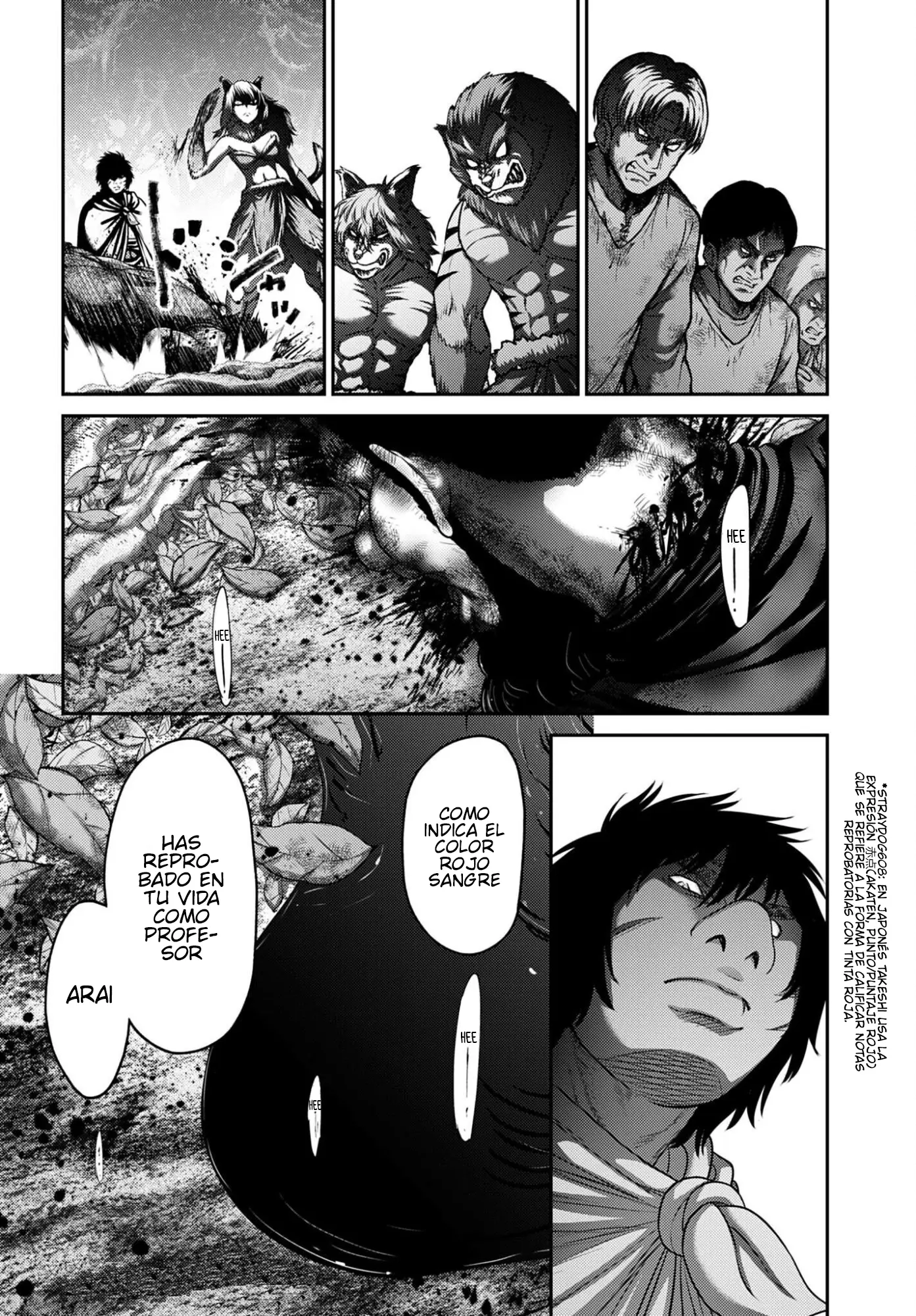 Buta no fukushu capítulo 63 página 20