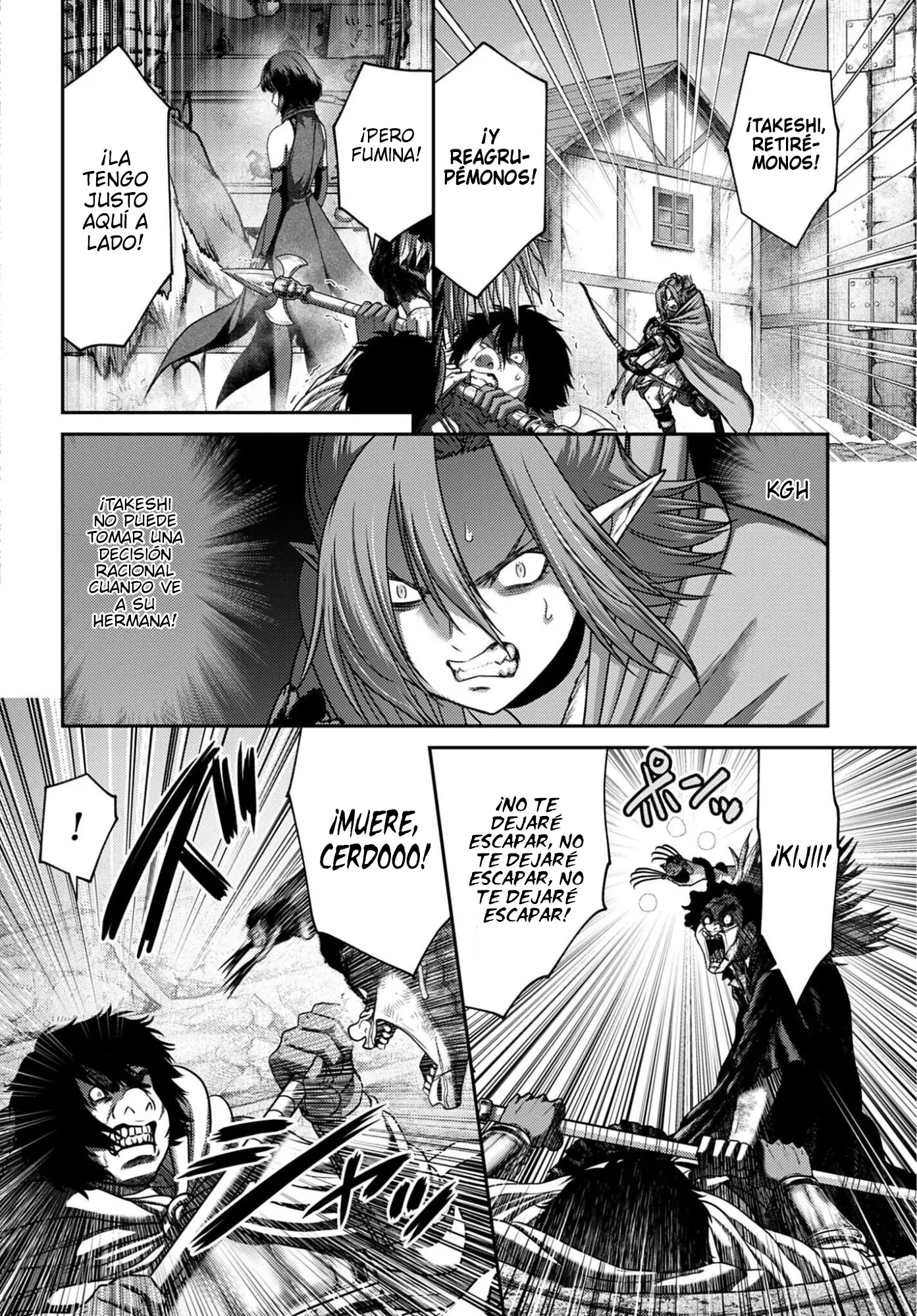 Buta no fukushu capítulo 64 página 4