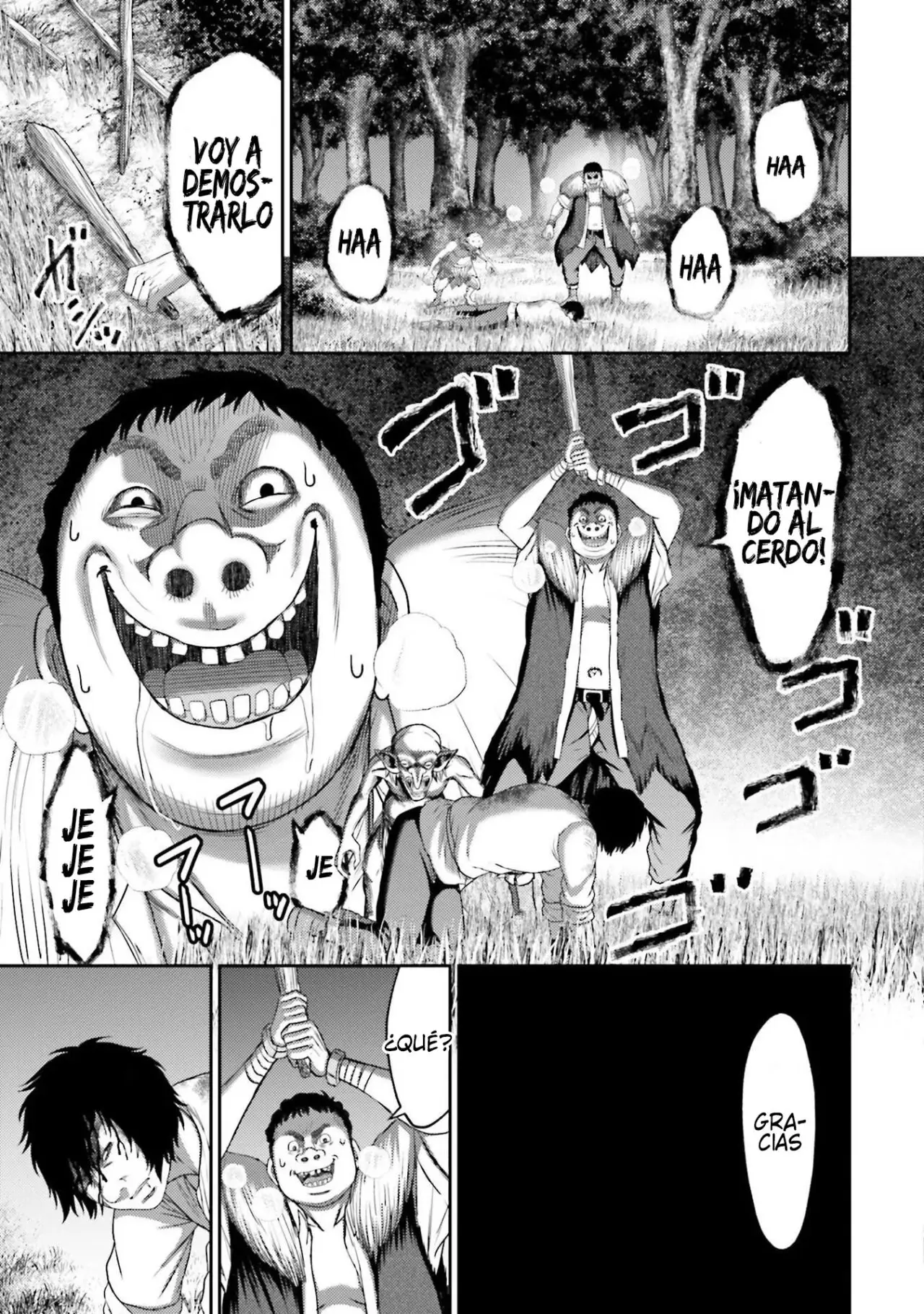Buta no fukushu capítulo 8 página 9